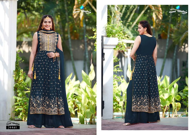 Your choice Nykaa 3 Heavy Nayra Cut Wholesale Wedding Salwar Suits 